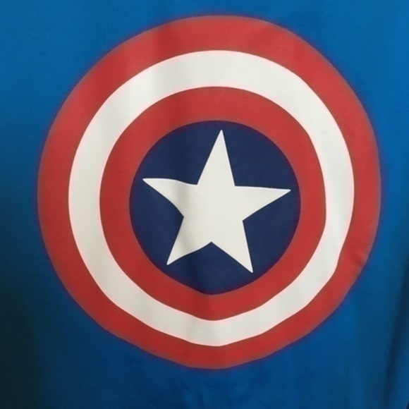 Captain America boys size large Marvel hoodie sweatshirt - Picture 3 of 8